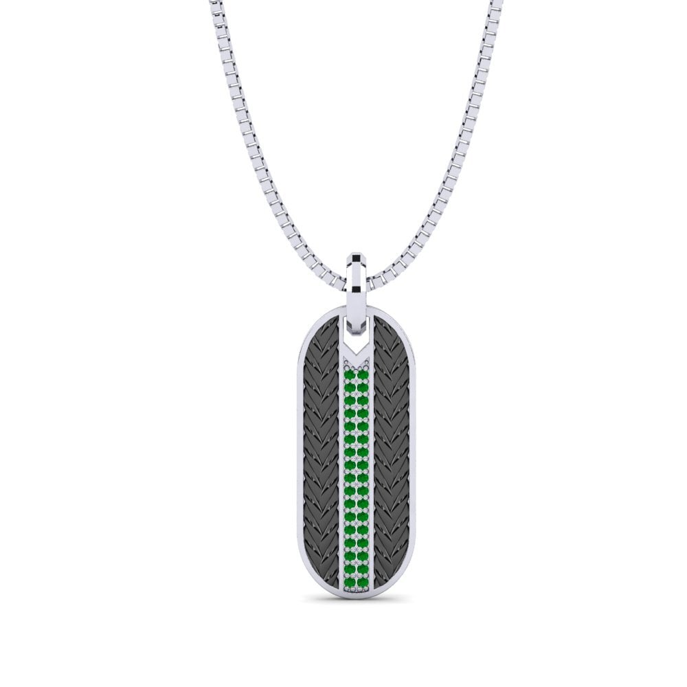 Emerald Men's Pendant Ravyn