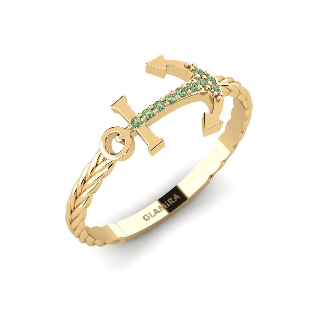 Diamant Vert Bague pour homme Reckon