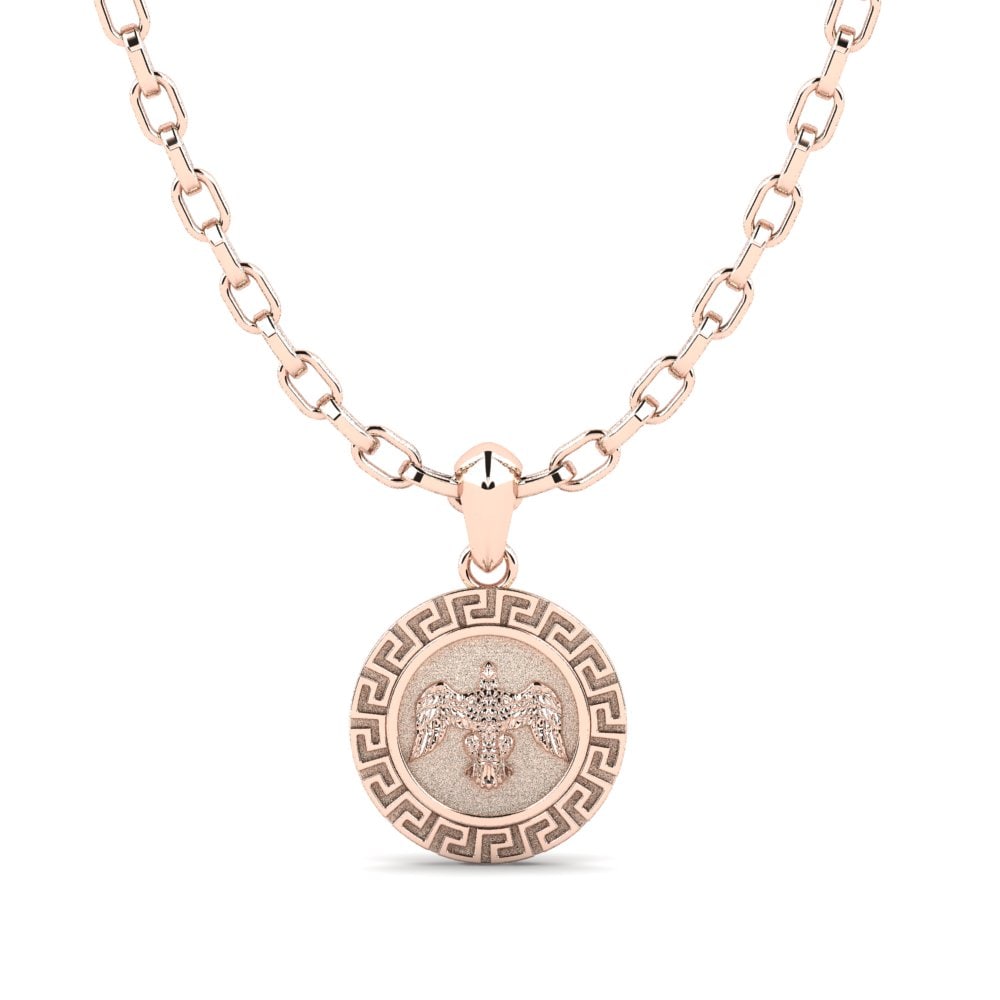 9ct Rose Gold Men's Pendant Ulgen