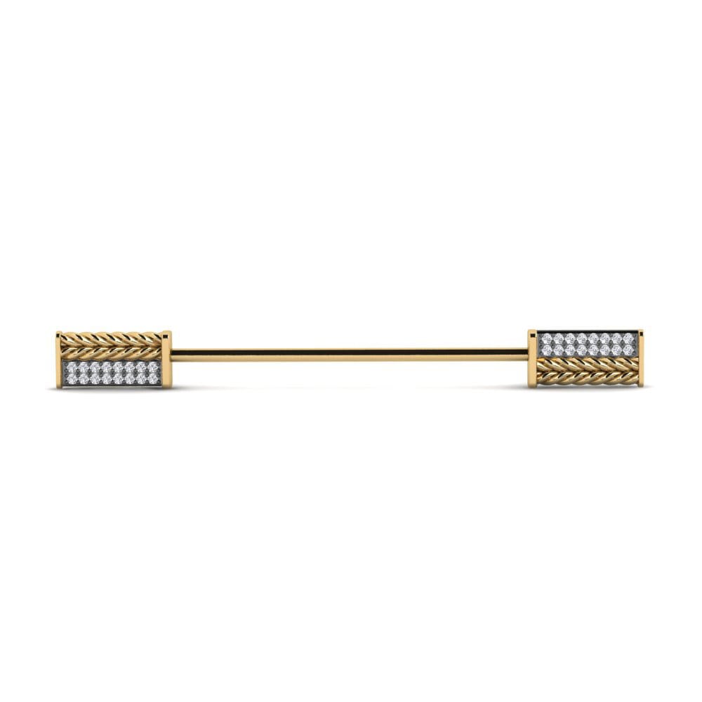 Lab Grown Diamond Tuxedo Collar Accessory Vilaine
