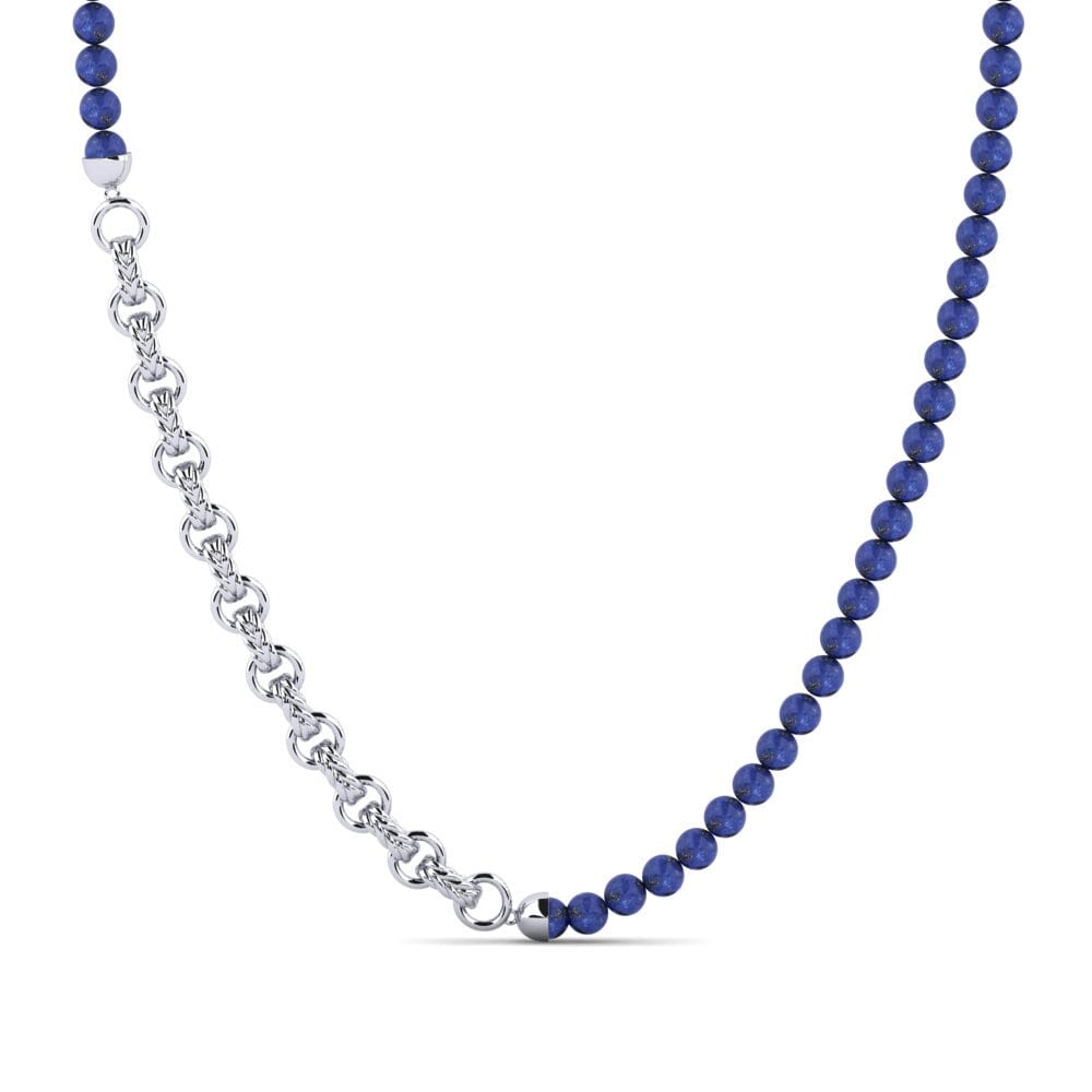 9ct White Gold Men's Necklace Charenton