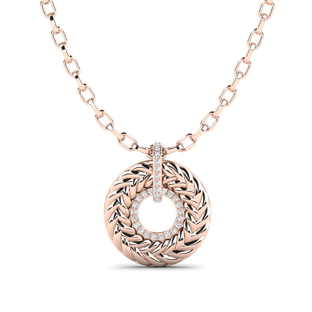9ct Rose Gold Men's Pendant Dinan