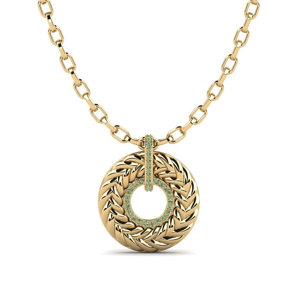Green Diamond Men's Pendant Dinan