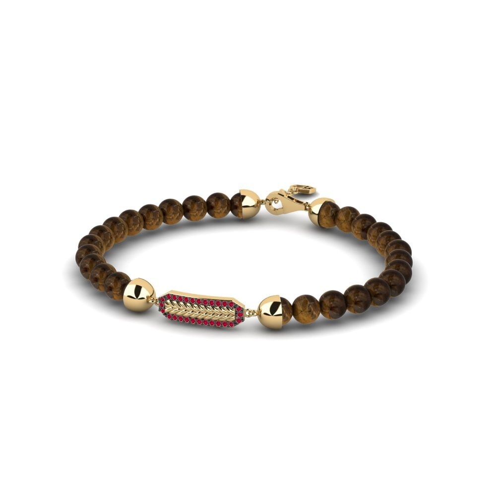 Ruby Men's Bracelet Durgeon