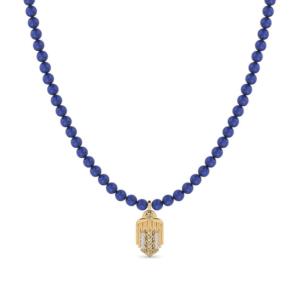 Lab Grown Diamond Men's Necklace Gonesse