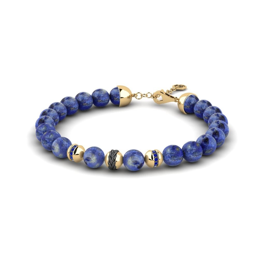 Zafiro Pulsera para hombre Grav
