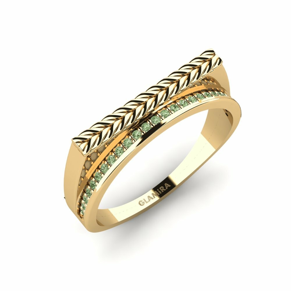 Diamant Vert Bague pour homme Haguenau