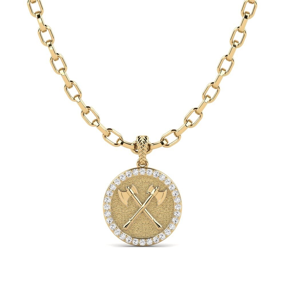 Moissanite Men's Pendant Warbringer