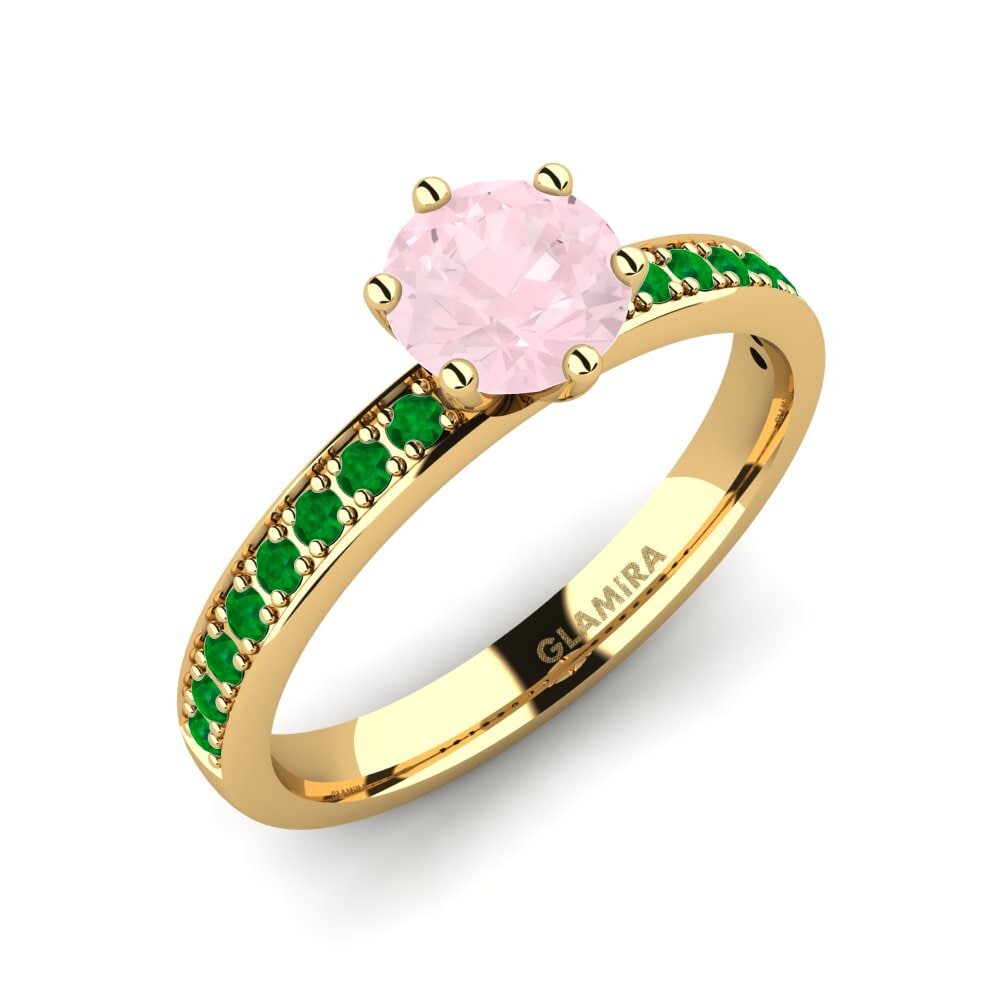18ct Yellow Gold Engagement Ring Ageall 0.8 crt