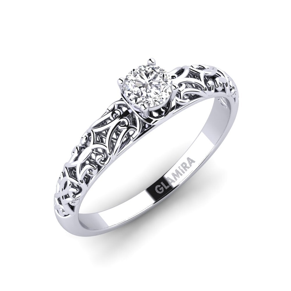 18ct White Gold Engagement Ring Alfreda
