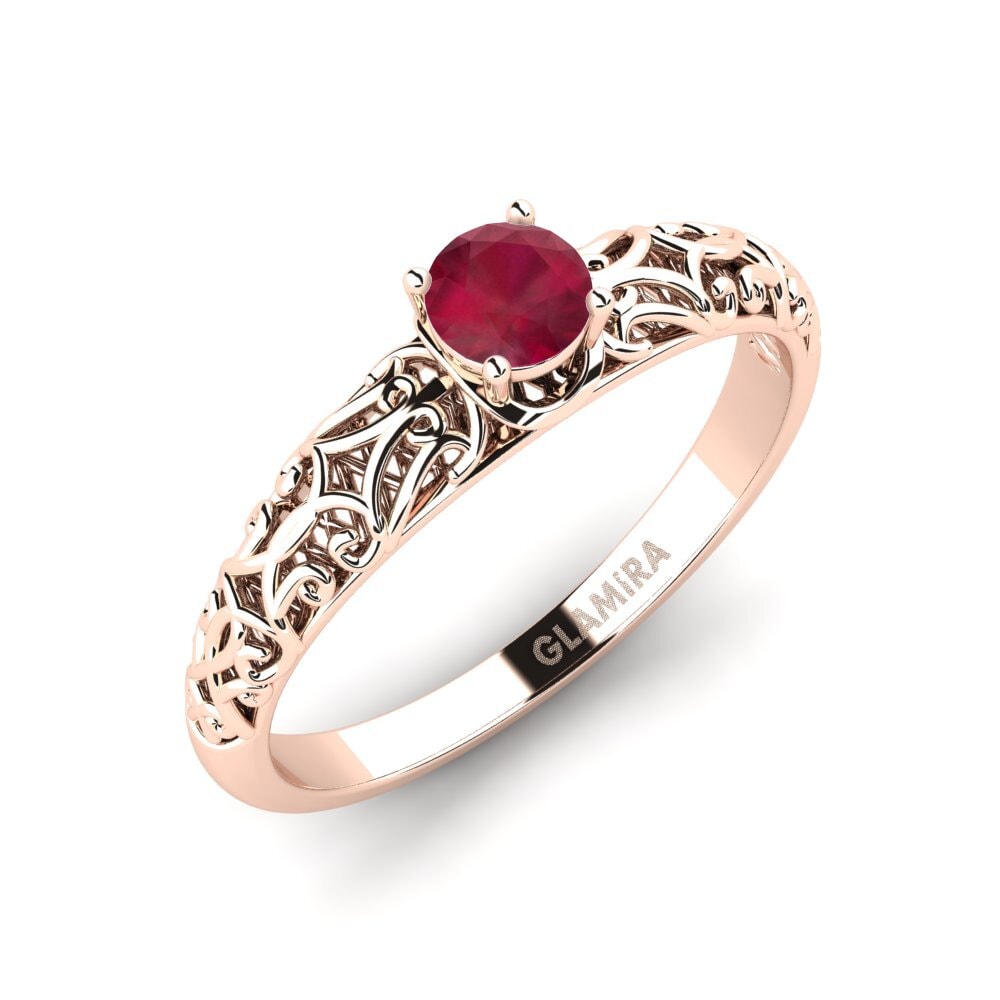 Rubis Bague de fiançailles Alfreda