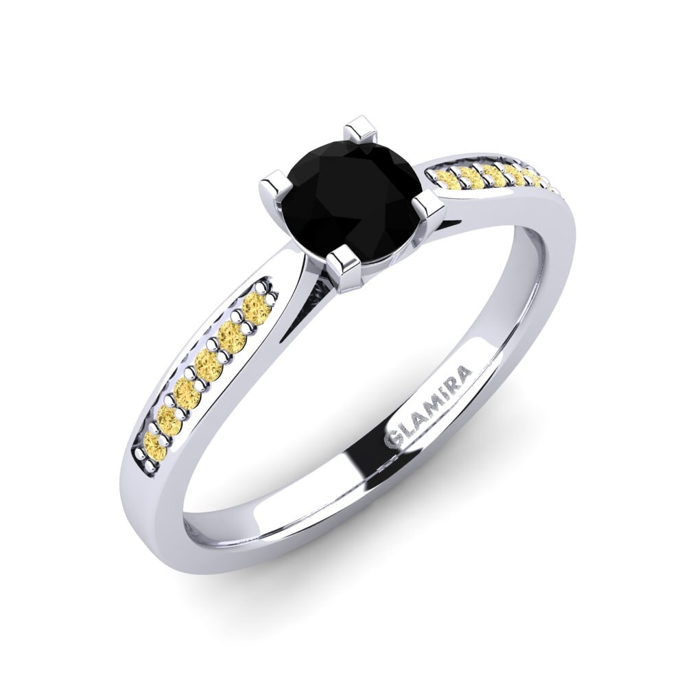 Paladio 950 Anillo de compromiso Alina