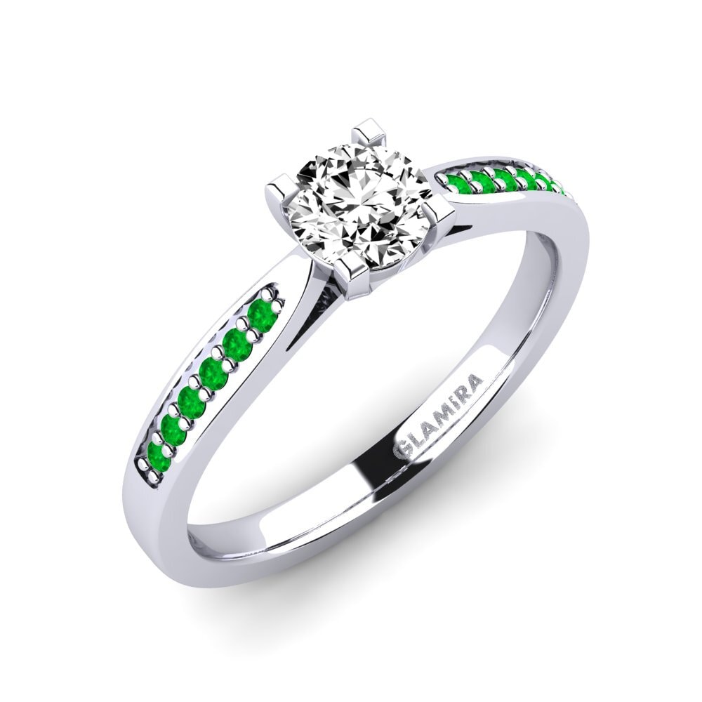 Moissanite Engagement Ring Alina