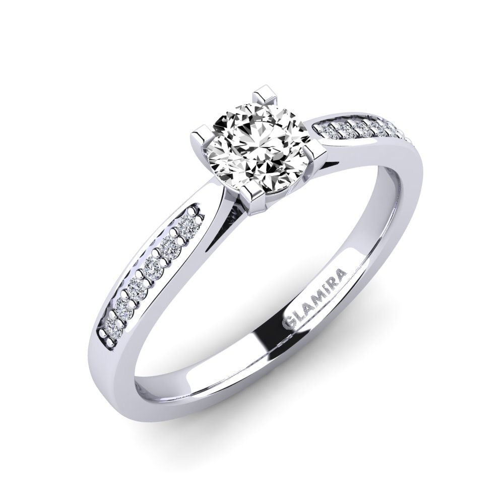 Moissanite Engagement Ring Alina