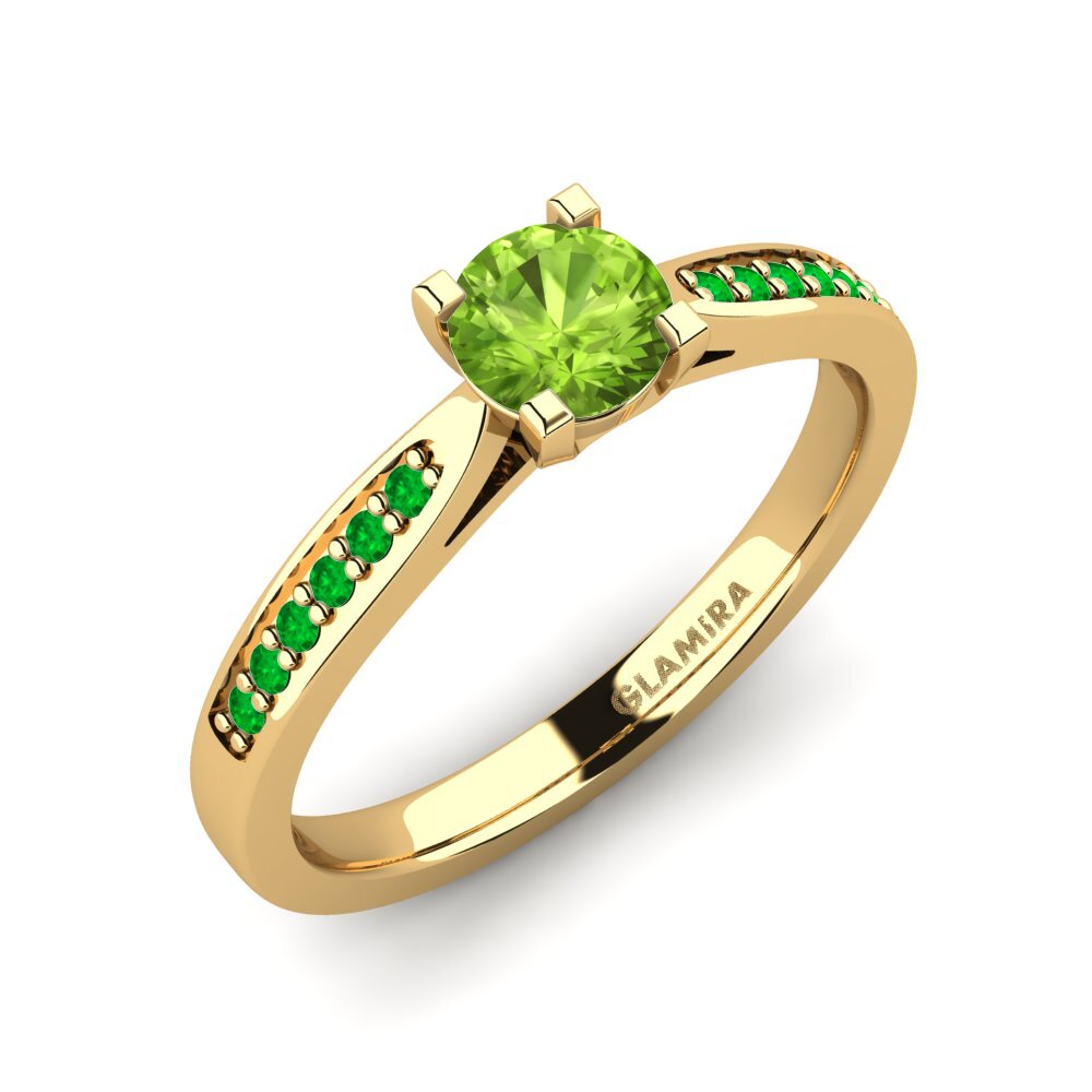 9ct Yellow Gold Engagement Ring Alina