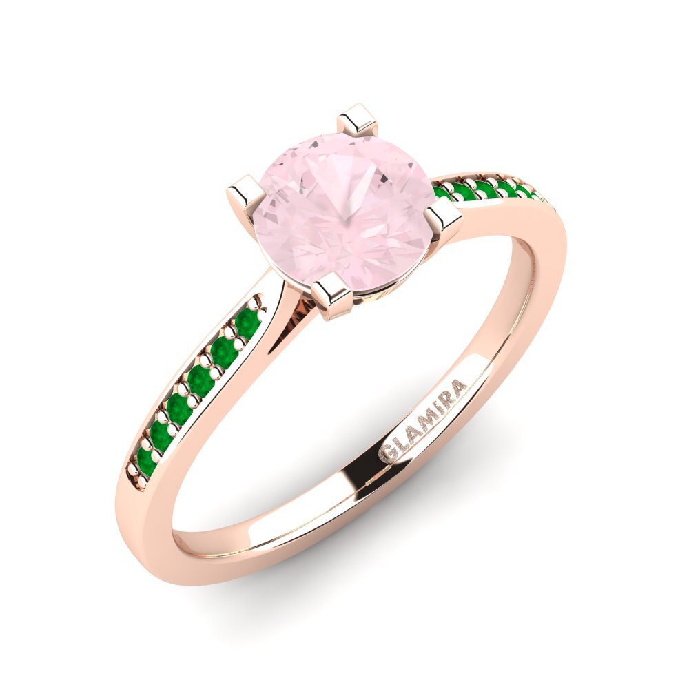 14ct Rose Gold Engagement Ring Alina 1.0 crt