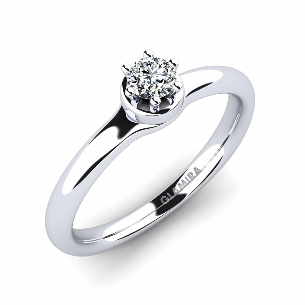 Zirkoon Verlovingsring Almira 0.16 crt