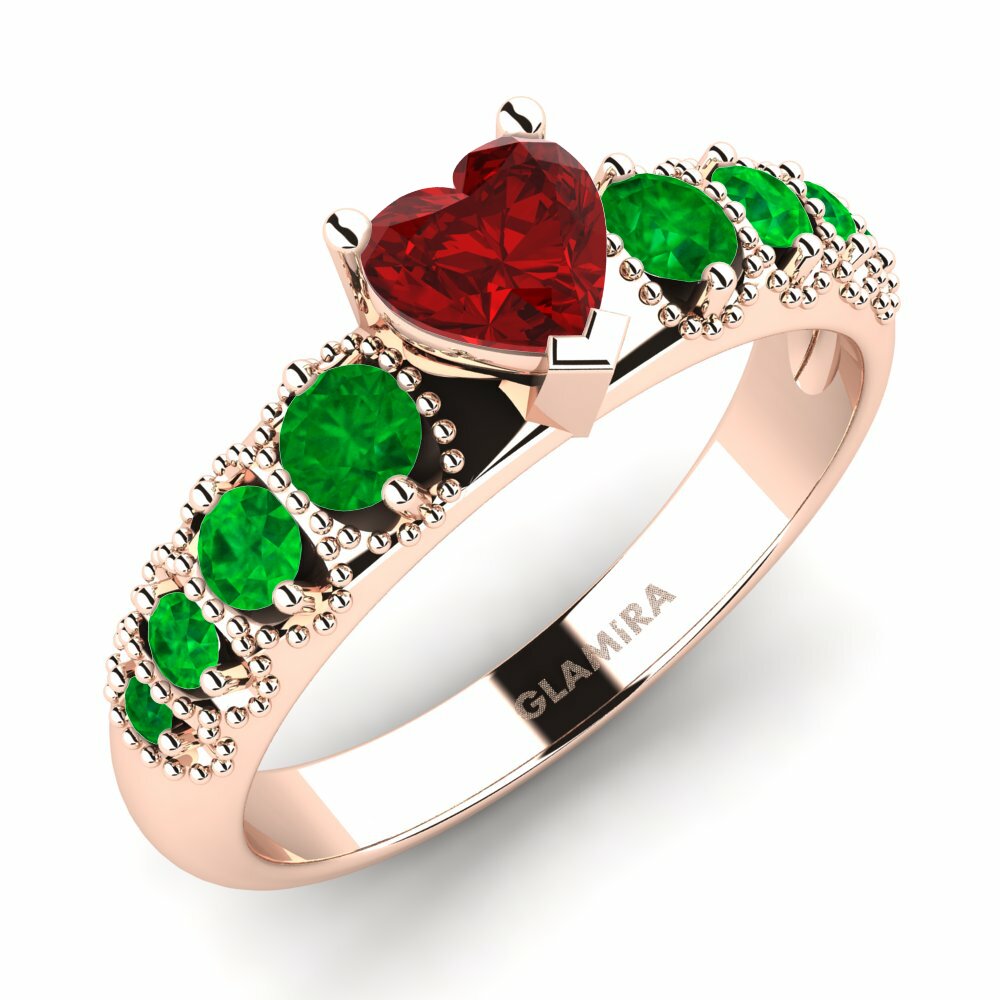 9K Rood Goud Verlovingsring Alonnisos