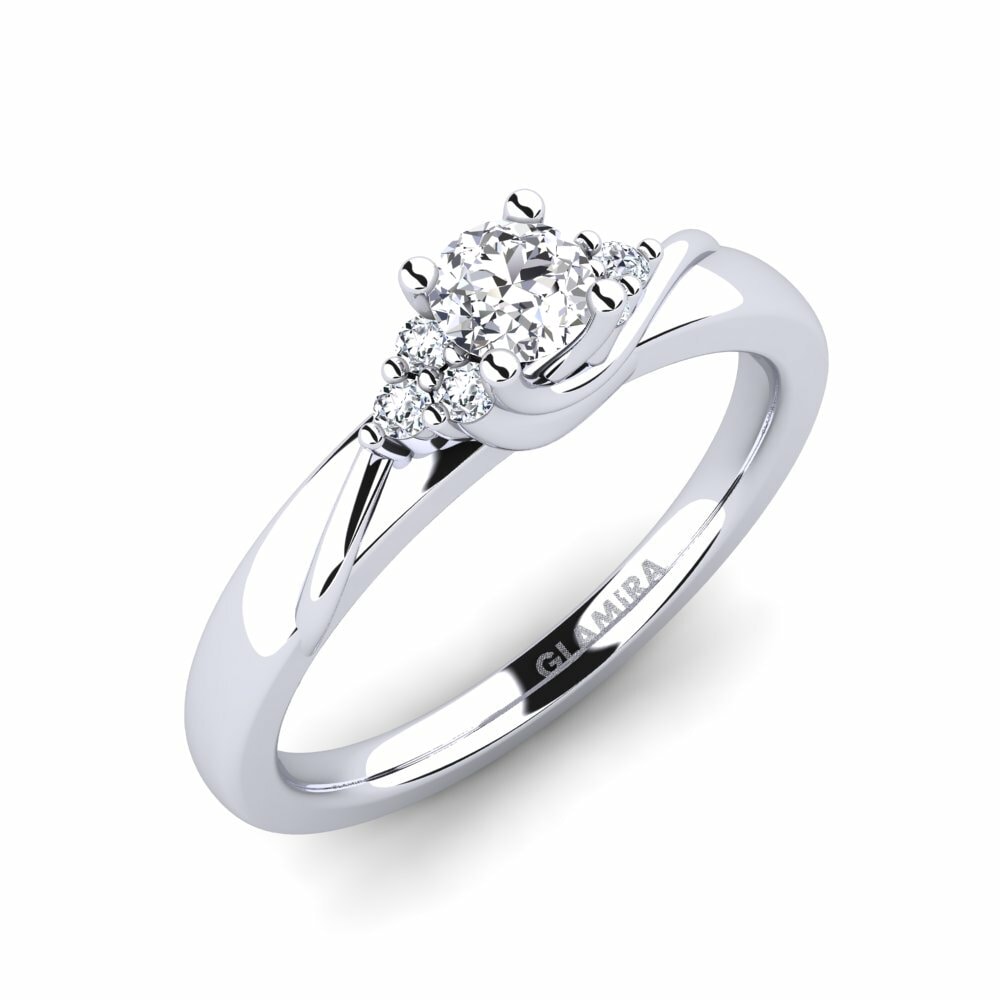 Laboratorium Gekweekte Diamant Verlovingsring Amaya