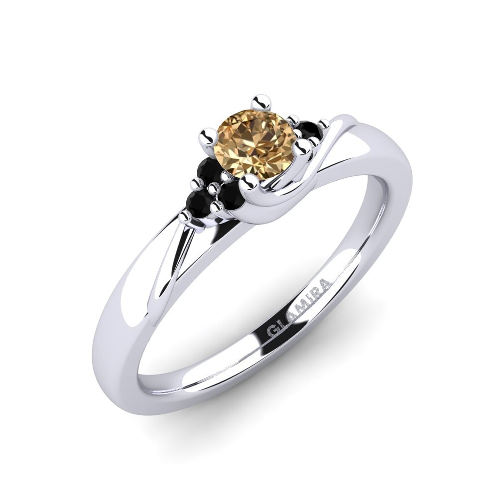Platino Anillo de compromiso Amaya