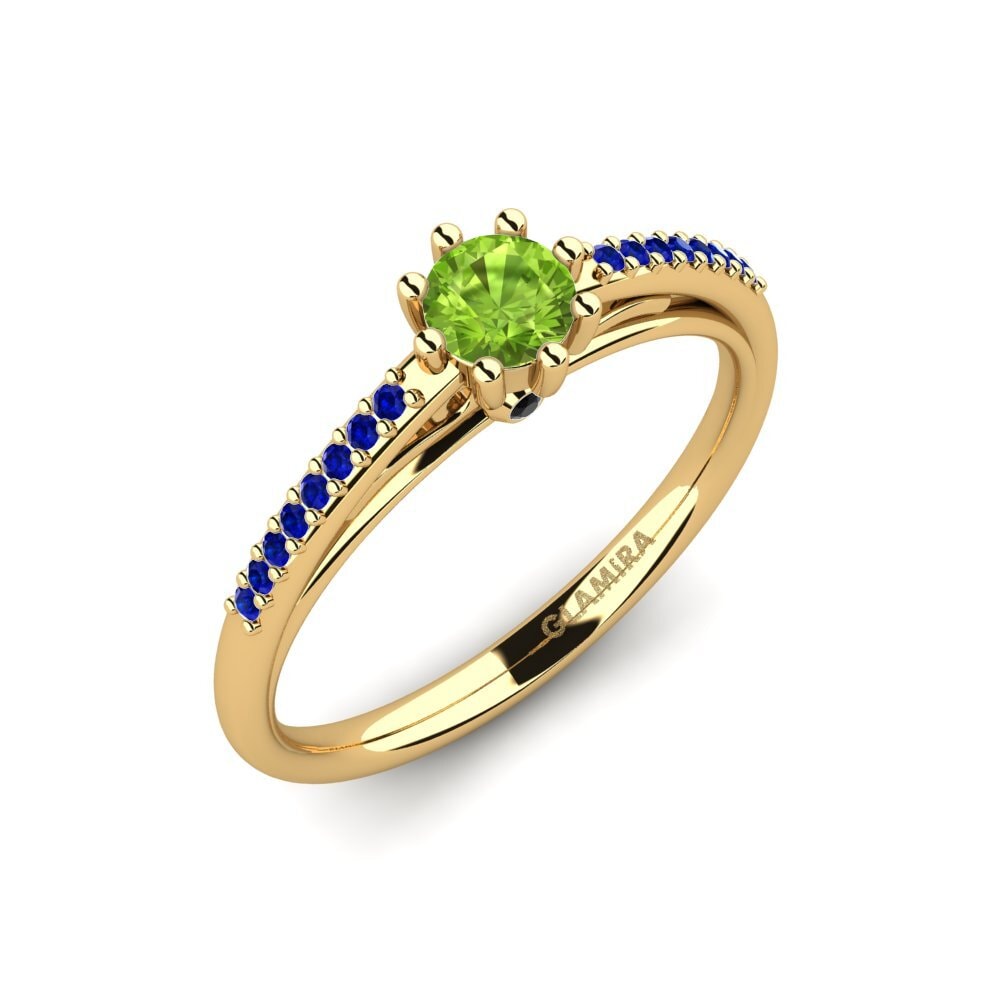 18ct Yellow Gold Engagement Ring Atoryia