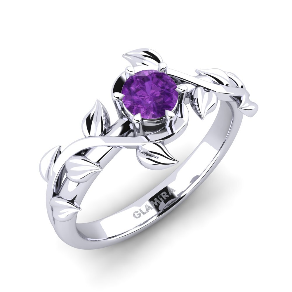Amethyst Verlobungsring Bagu