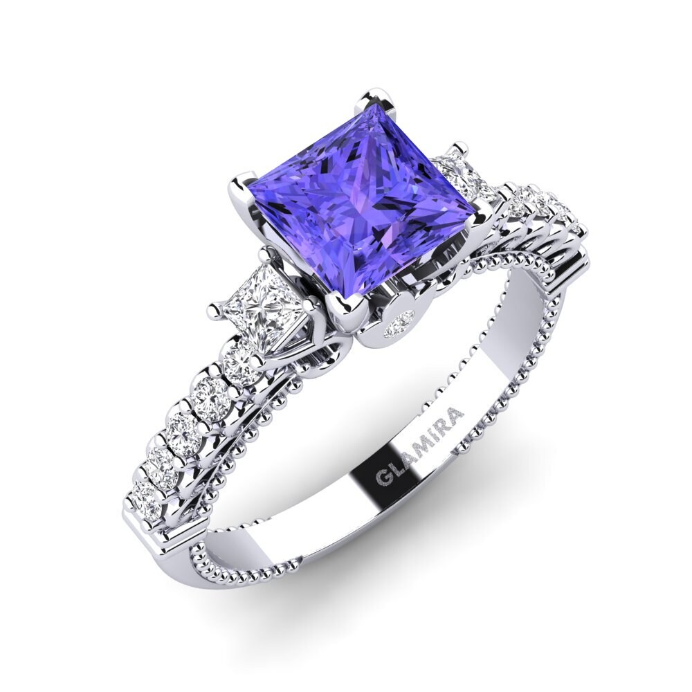 Tanzanite Engagement Ring Bernadina