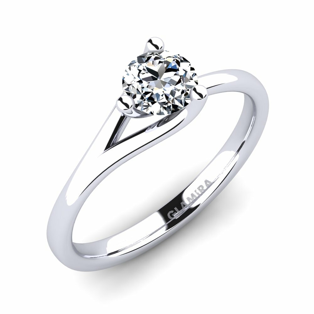 Zirkoon Verlovingsring Bridal Heart 0.5crt