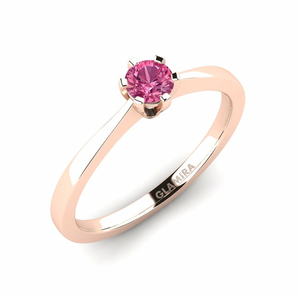 18K Rood Goud Verlovingsring Bridal Rise