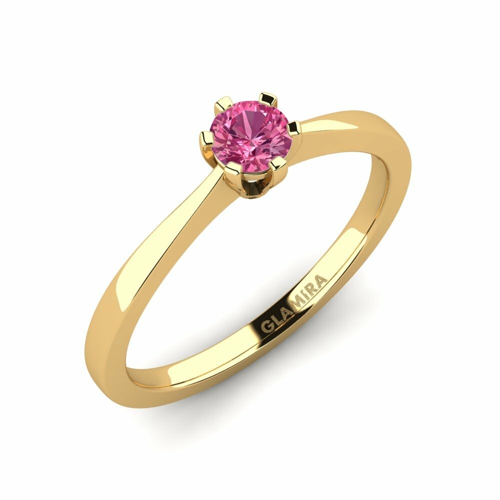 14K Geel Goud Verlovingsring Bridal Rise