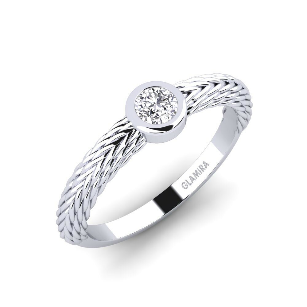 Moissanita Anillo de Mujer Burke