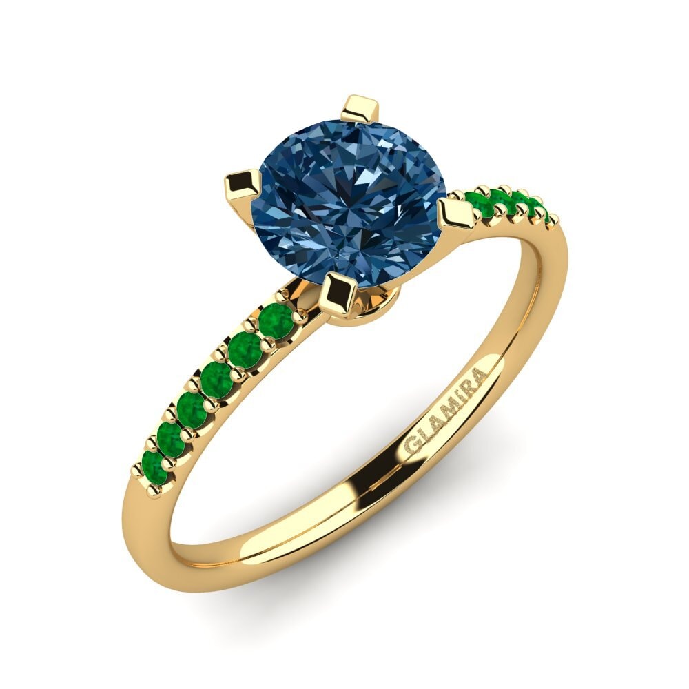9ct Yellow Gold Engagement Ring Cadence