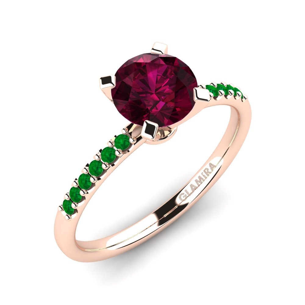 14ct Rose Gold Engagement Ring Cadence