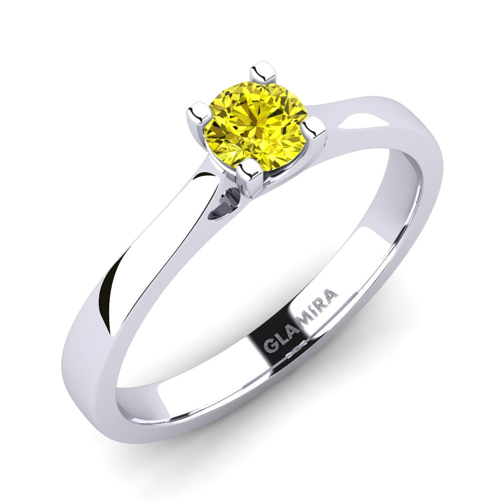 Gele Diamant Verlovingsring Céline