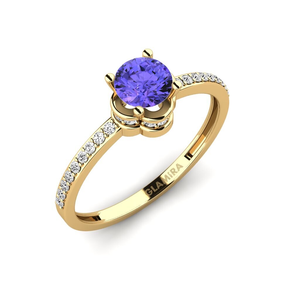 Tanzanite Engagement Ring Consecratedness A