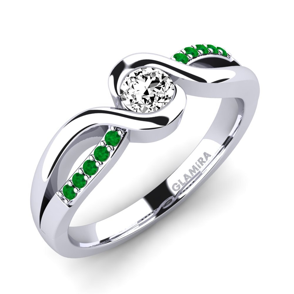 Moissanite Engagement Ring Dahlia 0.25crt