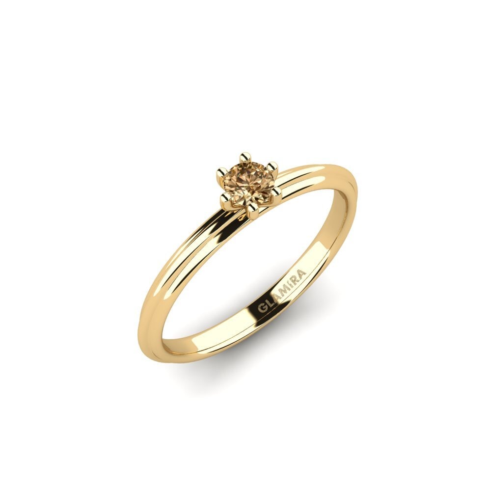 Brown Diamond Engagement Ring Dohtig