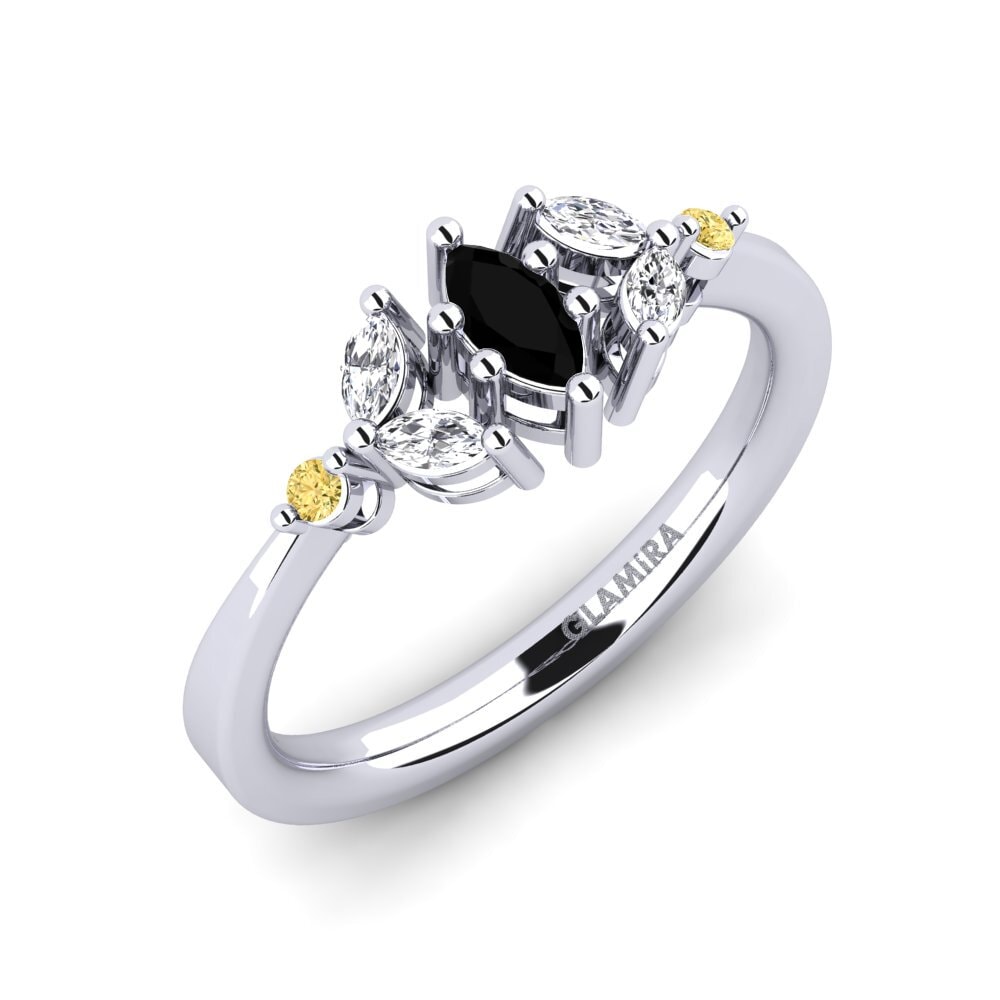 Platino Anillo de compromiso Efthemia