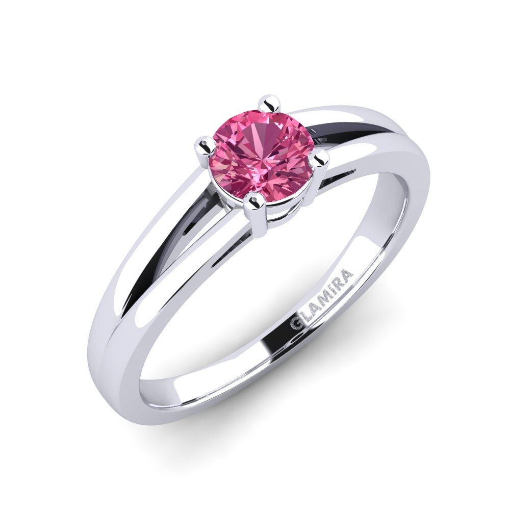 Pink Tourmaline Engagement Ring Ellie 0.5 crt