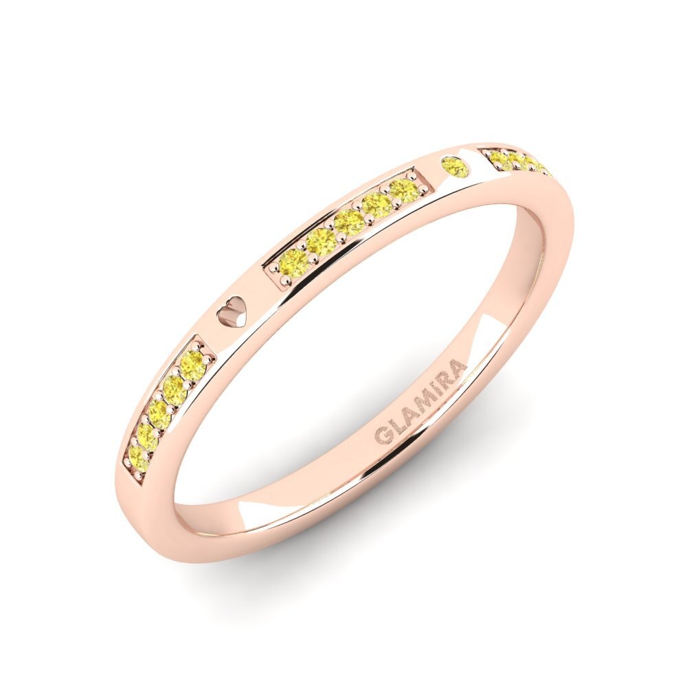 Yellow Sapphire Women's Ring Expai Women