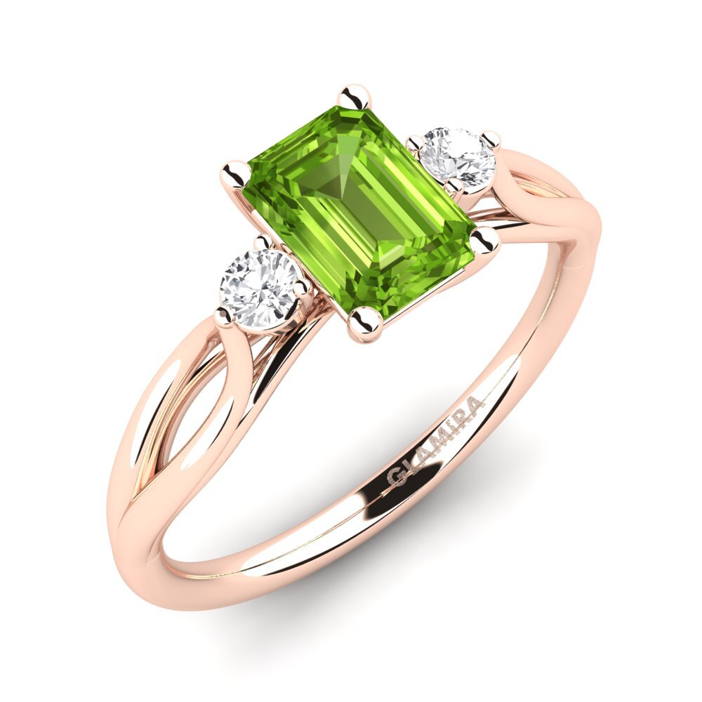 9ct Rose Gold Engagement Ring Gaynelle