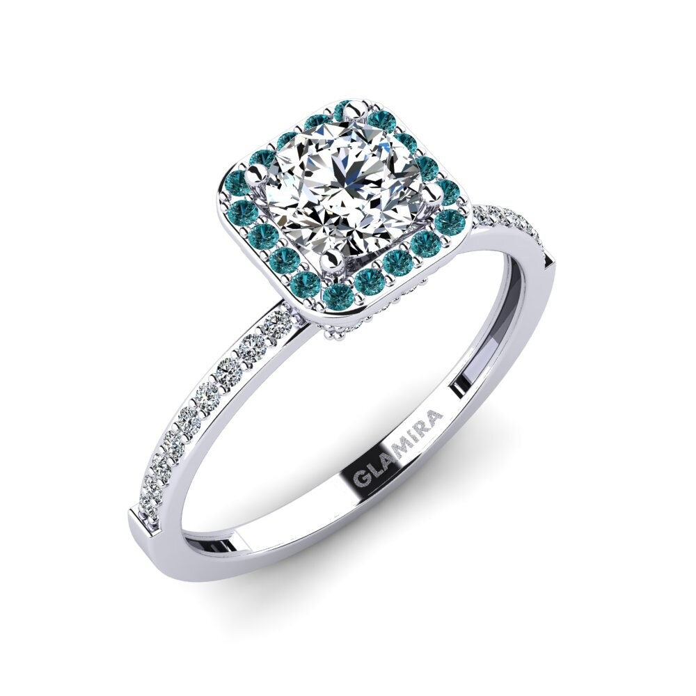 Anelli di Coppia Romantici per Matrimonio, Design alla Moda, Placcati in Oro 14k, Gioielli Xuping 12801