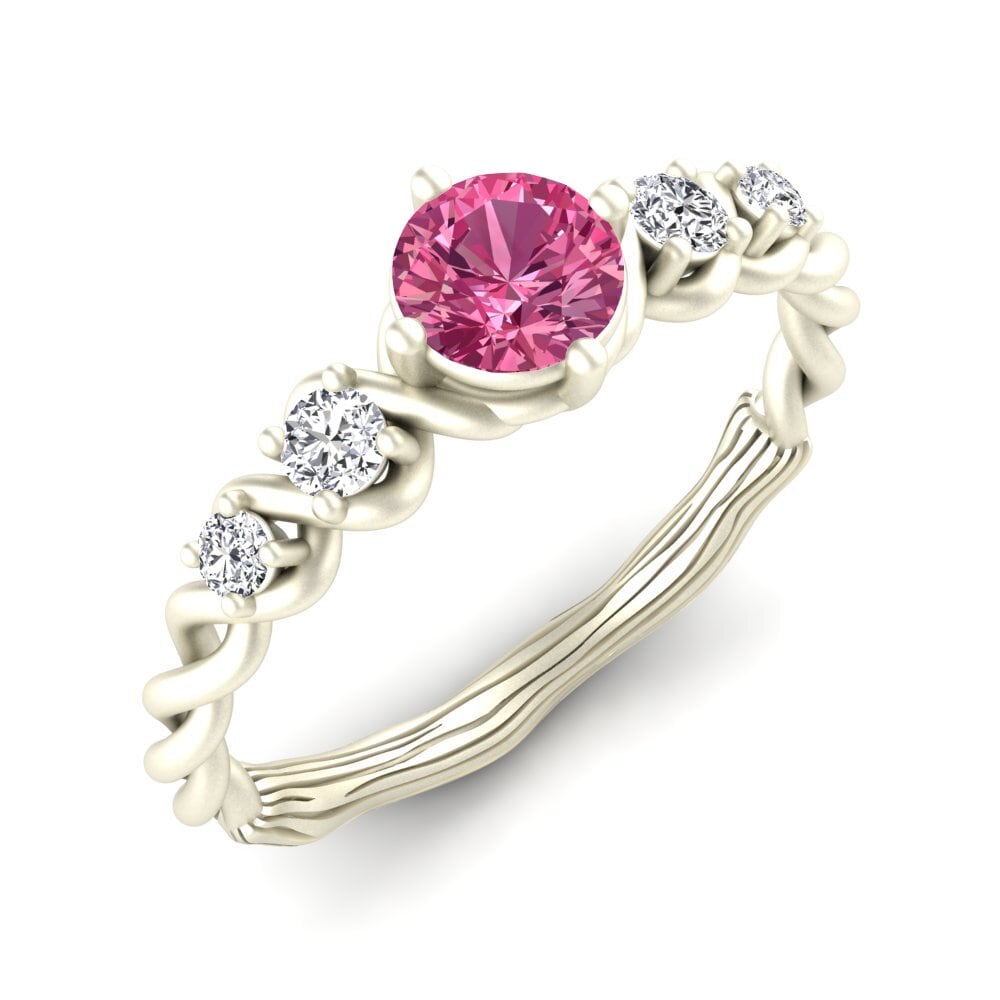 Pink Tourmaline Engagement Ring Janiecere