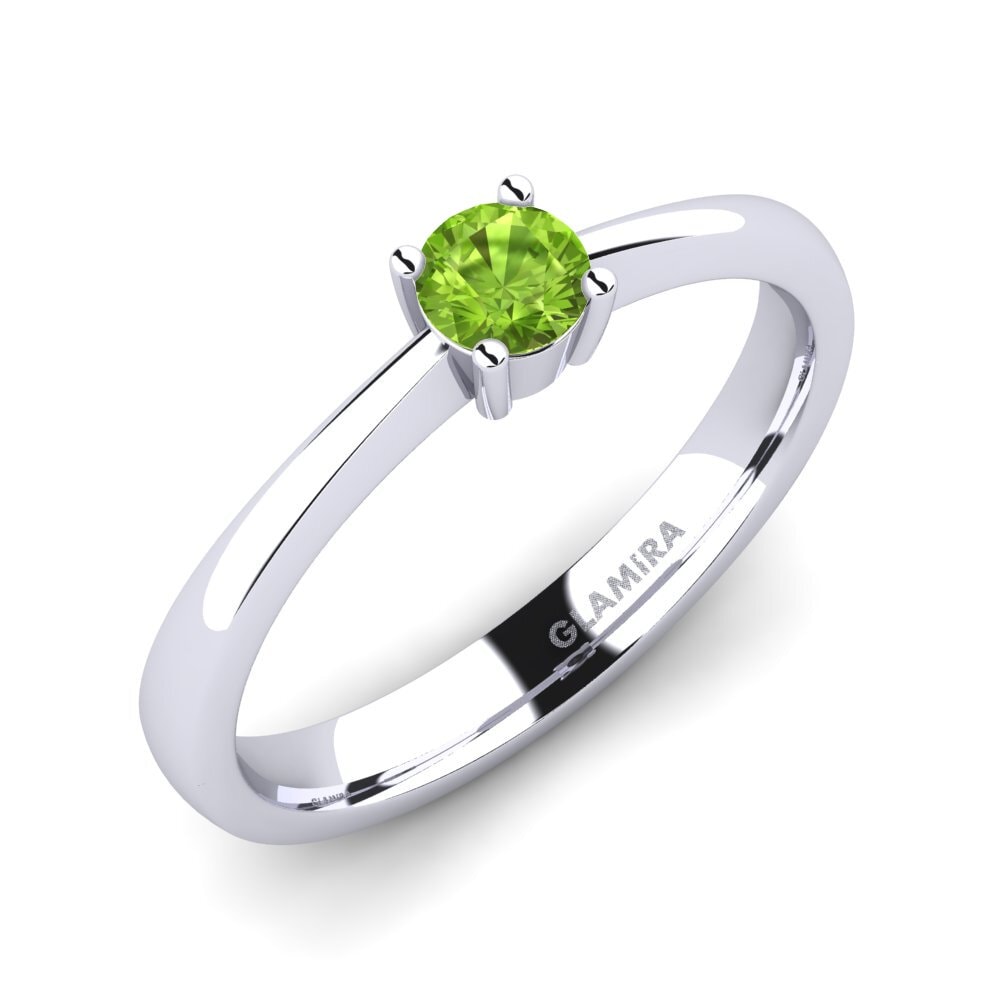 Peridot Engagement Ring Julia 0.25 crt