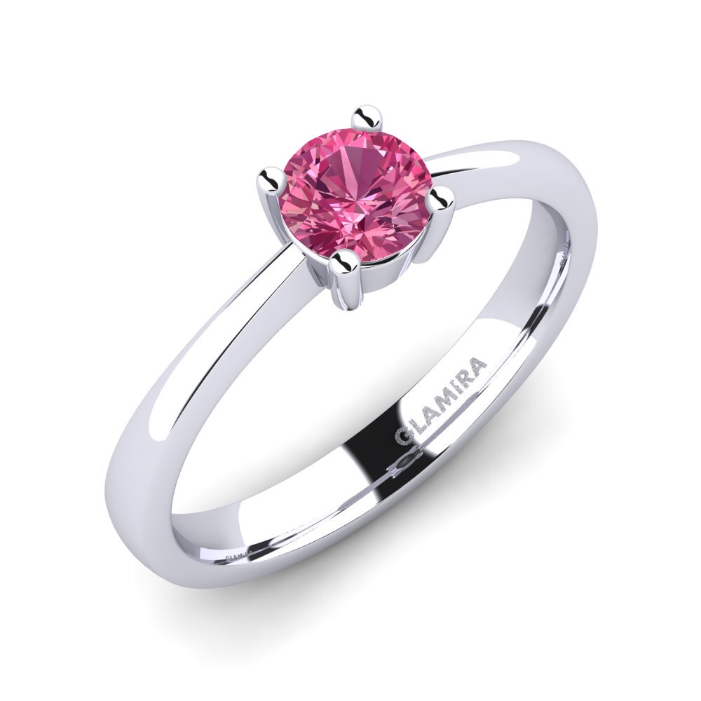 Pink Tourmaline Engagement Ring Julia 0.5 crt