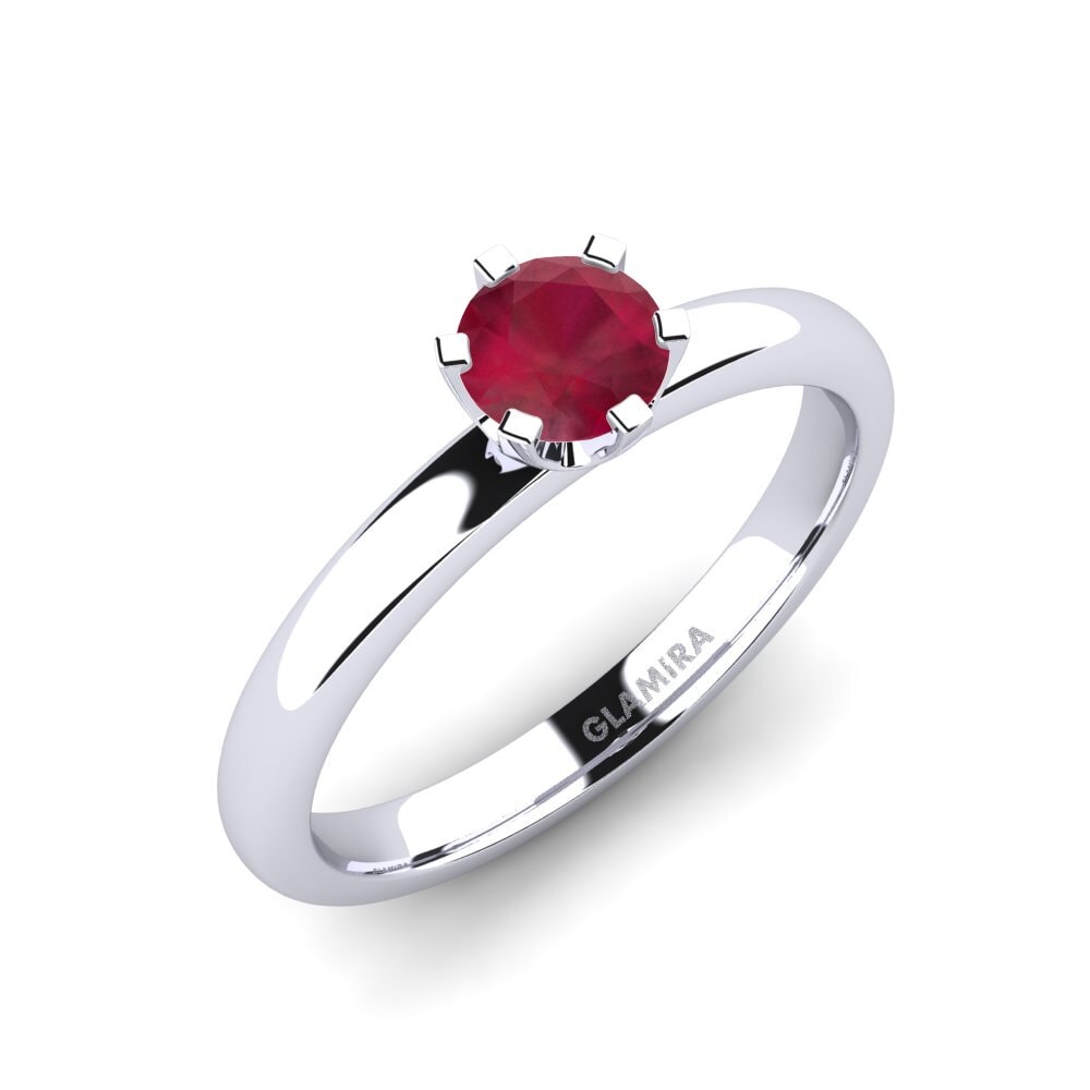 Ruby Engagement Ring Katherina 0.5crt