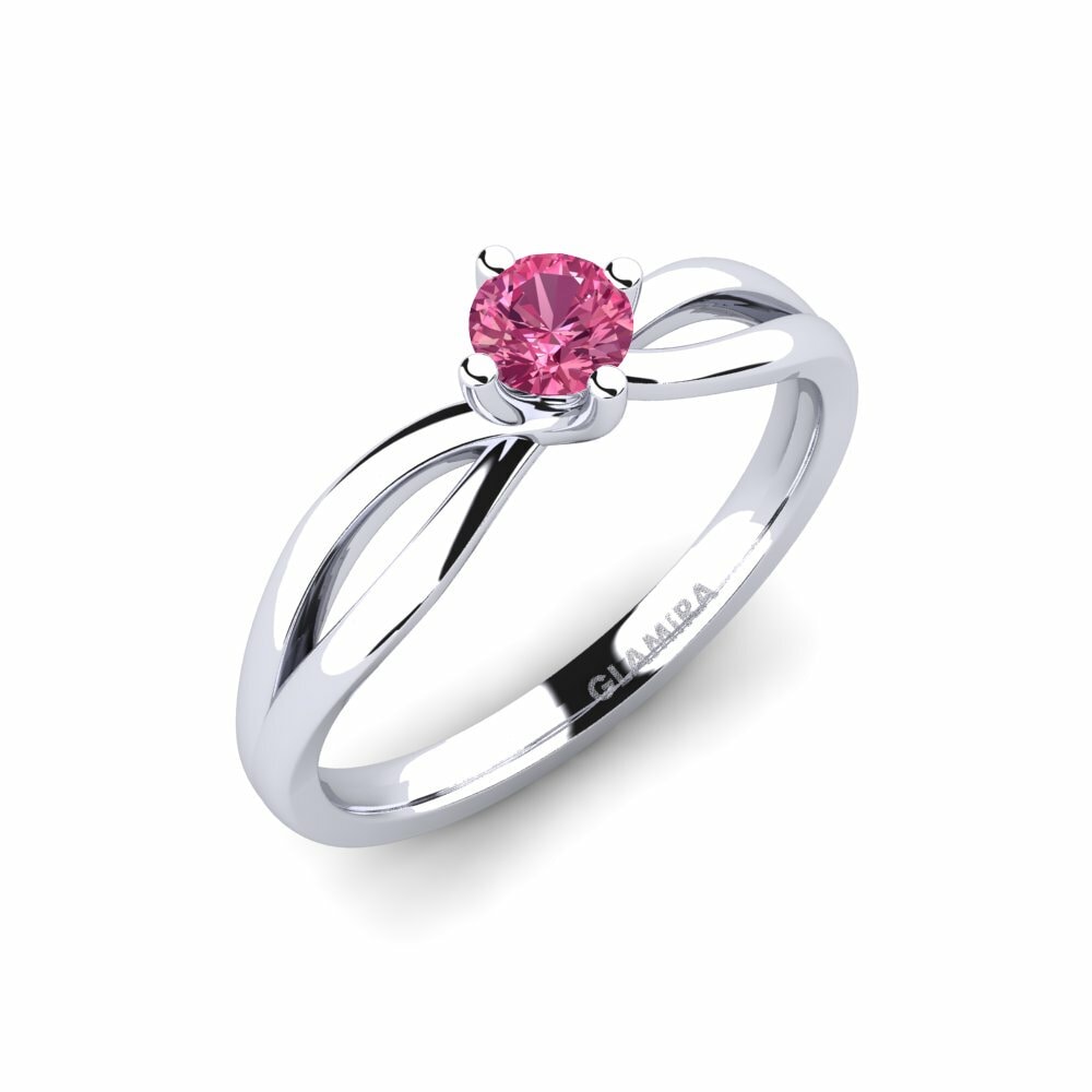 Roze Toermalijn Verlovingsring Layla 0.25crt
