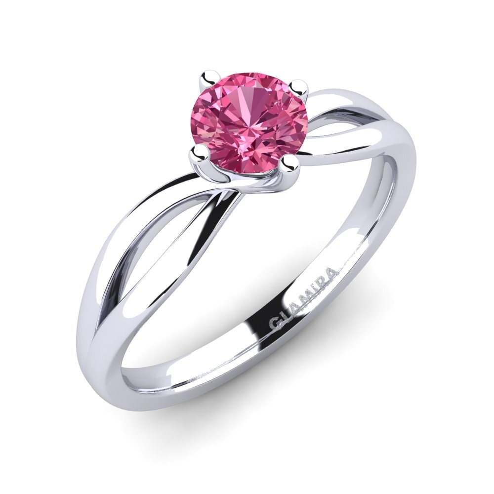 Pink Tourmaline Engagement Ring Layla 0.5crt