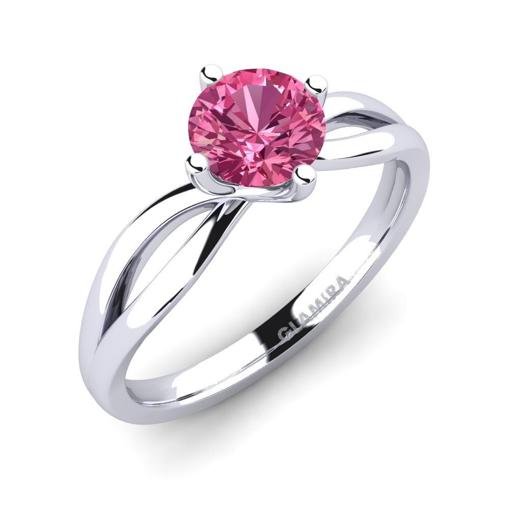 Pink Tourmaline Engagement Ring Layla