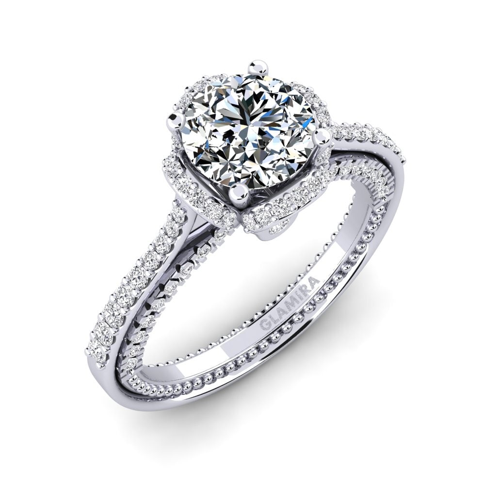 Zirconia Engagement Ring Sashenka